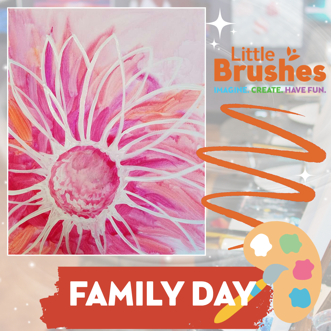 Vivid Watercolor Flower